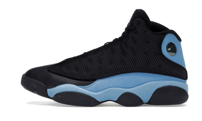 Retro Black University Blue