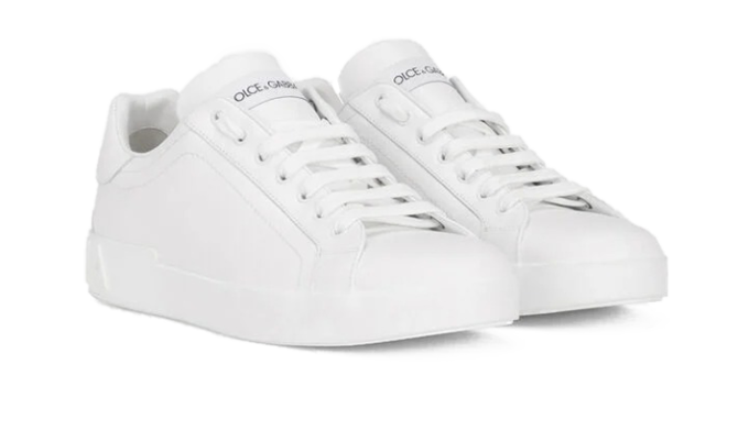 Calfskin Portofino sneakers White