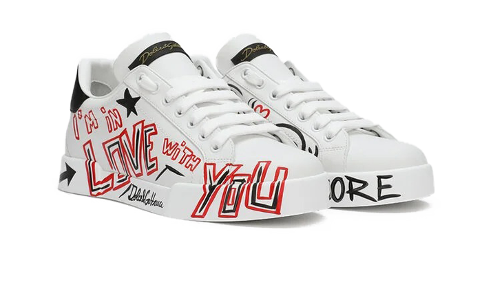 Portofino Cuore sneakers White