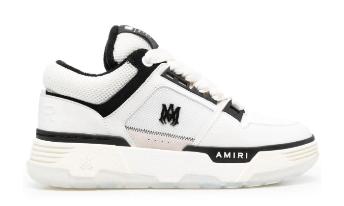 MA-1 leather sneakers