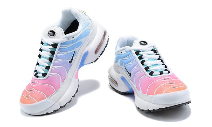 Blue Pink White