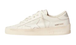 Stardan in pelle bianca