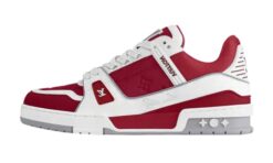 Sneaker Trainer rossa/bianca